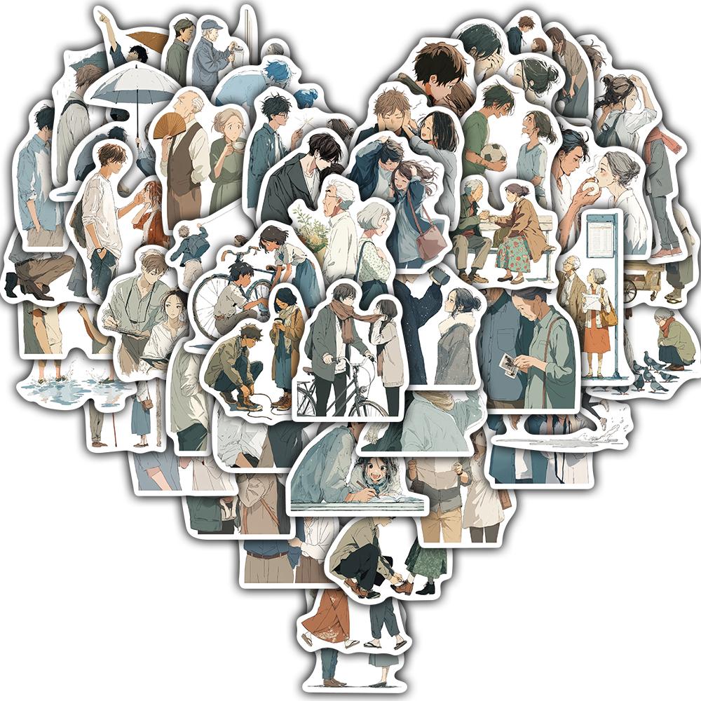 50/100PCS Soft Moments In Anime Style Sticker Nostalgia Cartoon Waterproof Decoration Aesthetic Luggage Phone Art Stickers
50/100PCS Soft Moments In Anime Style Sticker Nostalgia Cartoon Waterproof Decoration Aesthetic Luggage Phone Art Stickers