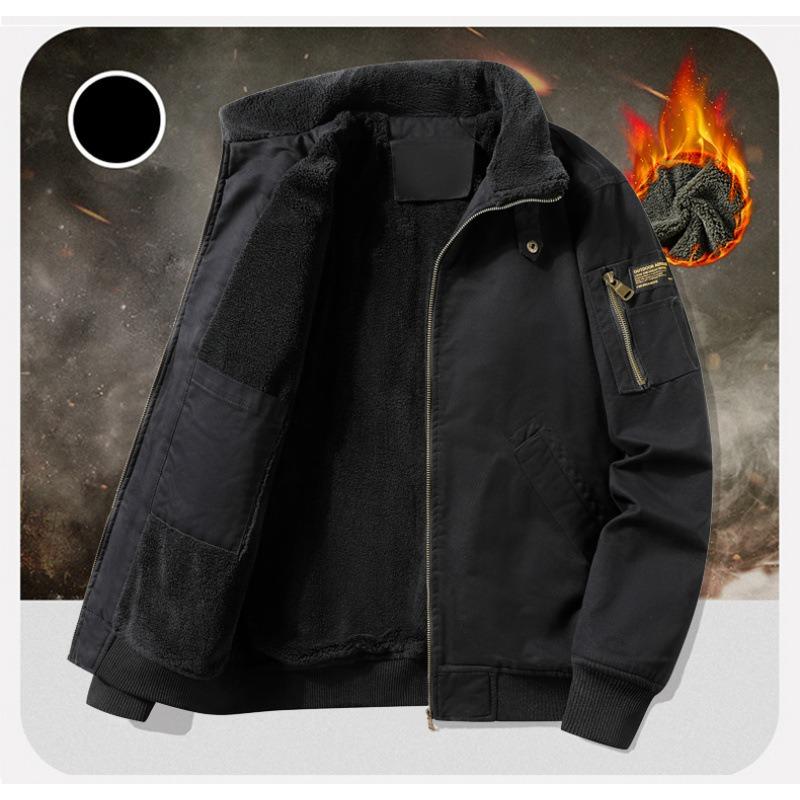 American Plush Thickened Jacket for Men s Workwear Casual Loose Autumn and Winter Style Warm and Handsome and Versatile XL
American Plush Thickened Jacket for Men s Workwear Casual Loose Autumn and Winter Style Warm and Handsome and Versatile XL