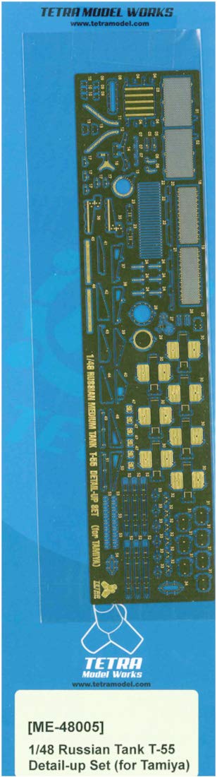 Пластиковые детали для модели советской танковой роты Tetra Model Works ME Series ME4805 1/48 T-55 (для Т)
Пластиковые детали для модели советской танковой роты Tetra Model Works ME Series ME4805 1/48 T-55 (для Т)