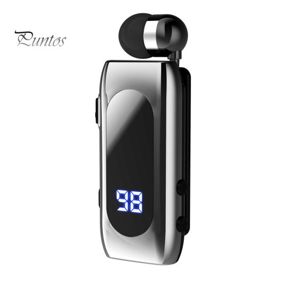 K55 Bluetooth-сумісна гарнітура з кліпсою на комір, вібраційним нагадуванням про виклик, телескопічним кабелем, міні-вкладиші, спортивні бездротові навушники для водіння сірий
K55 Bluetooth-сумісна гарнітура з кліпсою на комір, вібраційним нагадуванням про виклик, телескопічним кабелем, міні-вкладиші, спортивні бездротові навушники для водіння сірий