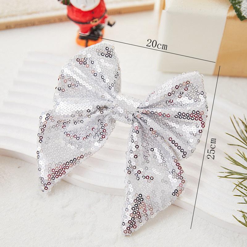 Christmas Pearlescent Sequins Bow DIY Handicrafts Christmas Tree Scene Arrangement Pendant Decoration Christmas Drop Ornaments Small 18x23cm
Christmas Pearlescent Sequins Bow DIY Handicrafts Christmas Tree Scene Arrangement Pendant Decoration Christmas Drop Ornaments Small 18x23cm
