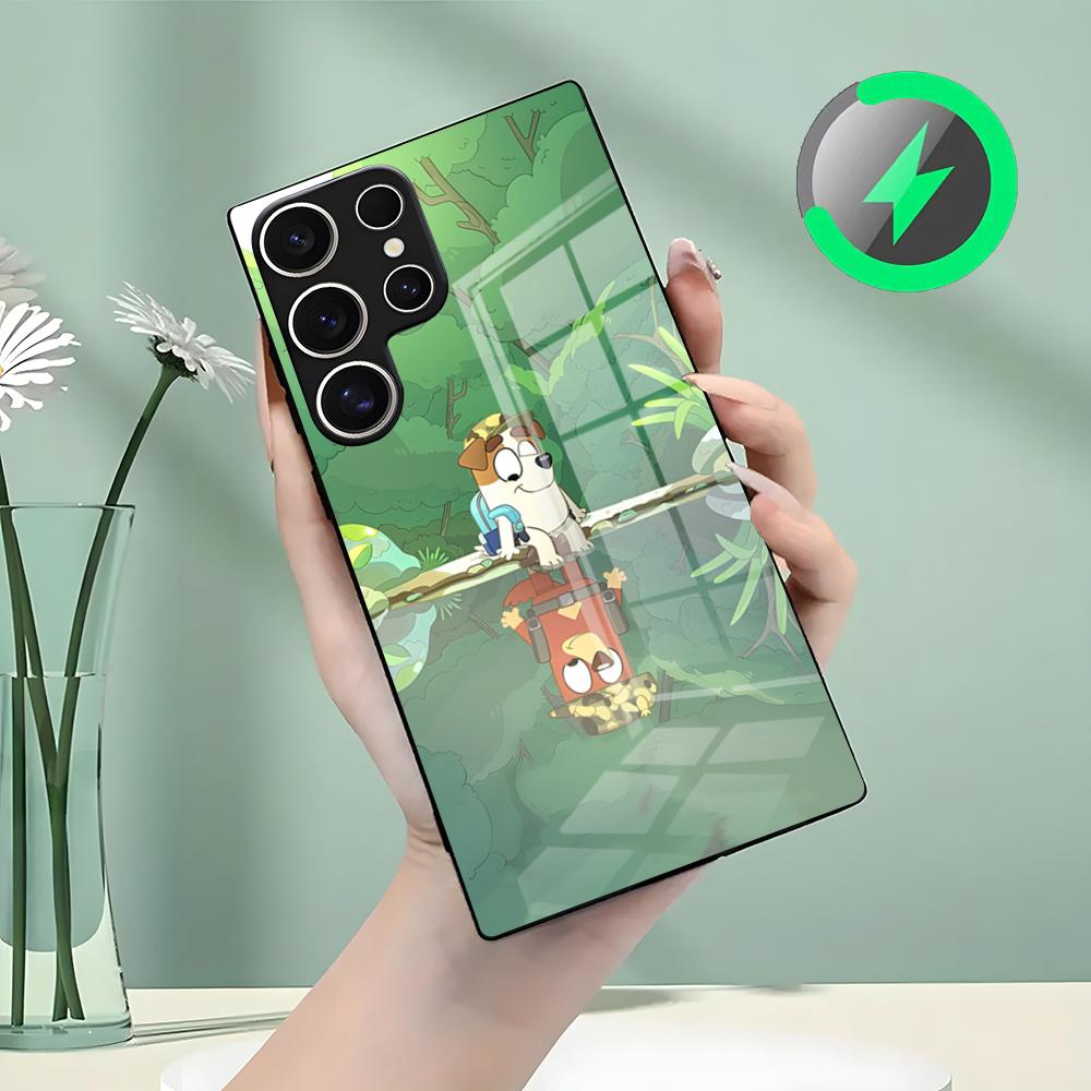 B-Bluey-es CARtoon Phone Case For Samsung S26 S25 S24 S23 S22 S21 S20 Edge Ultra Plus FE For Magsafe Glass Case Galaxy S25 Ultra
B-Bluey-es CARtoon Phone Case For Samsung S26 S25 S24 S23 S22 S21 S20 Edge Ultra Plus FE For Magsafe Glass Case Galaxy S25 Ultra