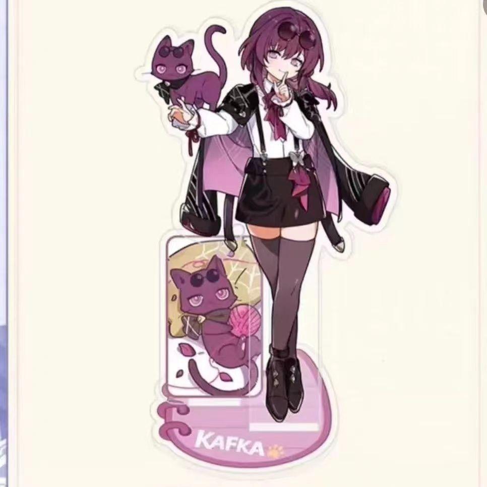 10см Міні Акрилова Підставка Honkai Star Rail Фігурка Іграшка Кафка Блейд Фігурки Настільний Домашній Декор 10cm
10см Міні Акрилова Підставка Honkai Star Rail Фігурка Іграшка Кафка Блейд Фігурки Настільний Домашній Декор 10cm