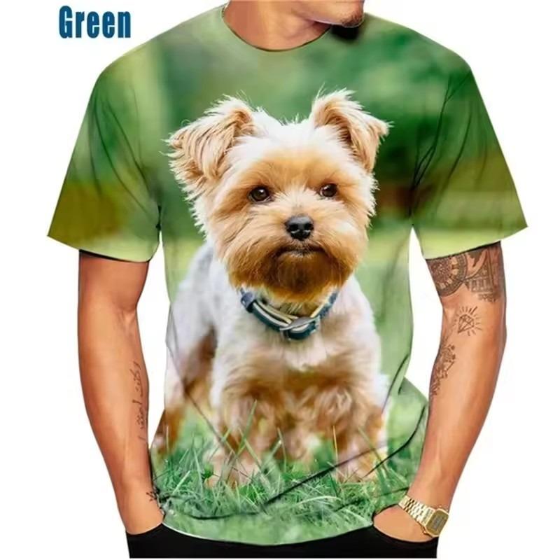 Cute Pet Dog Yorkshire Terrier 3D Printed Men s Summer Fashion Casual T-shirts Funny Round Neck Short Sleeve Tops 6XL
Cute Pet Dog Yorkshire Terrier 3D Printed Men s Summer Fashion Casual T-shirts Funny Round Neck Short Sleeve Tops 6XL