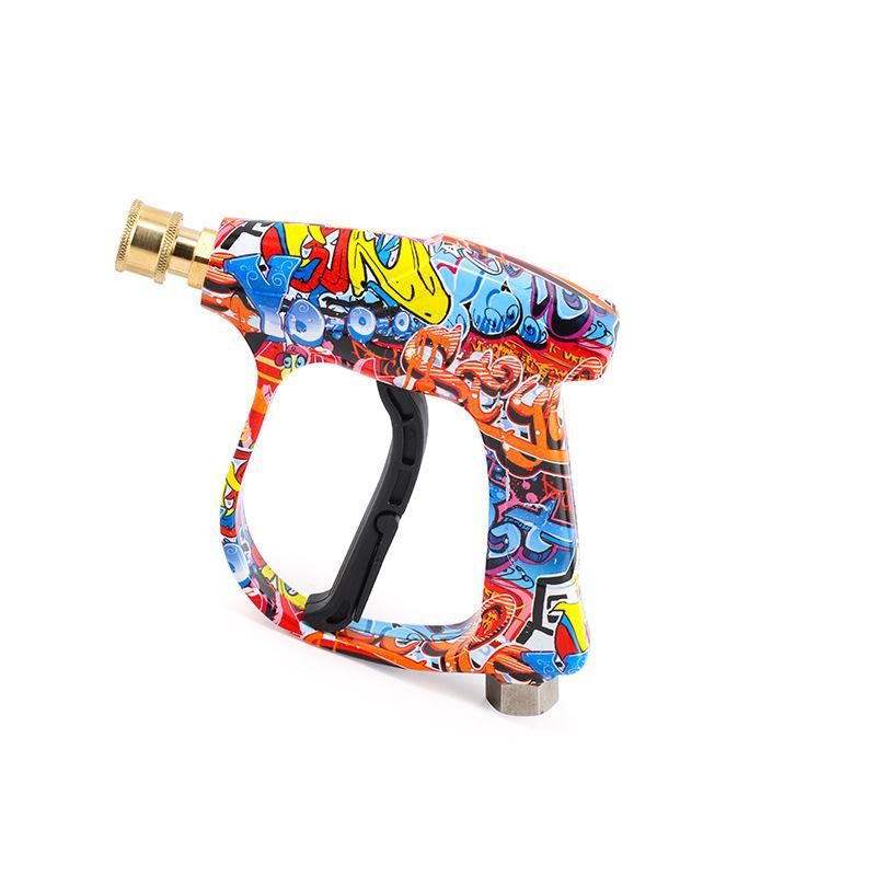 New Model High-Pressure Car Wash Fan-Shaped Water Gun with Transfer Print Design
New Model High-Pressure Car Wash Fan-Shaped Water Gun with Transfer Print Design