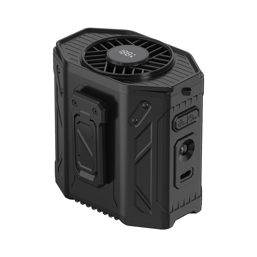 Portable Waist & Neck Hanging Fan - High-Speed Charging, Long Battery Life, Ideal for Outdoor Cooling, Clip-On Design, Hot Seller 72*84*60mm чорний
Portable Waist & Neck Hanging Fan - High-Speed Charging, Long Battery Life, Ideal for Outdoor Cooling, Clip-On Design, Hot Seller 72*84*60mm чорний