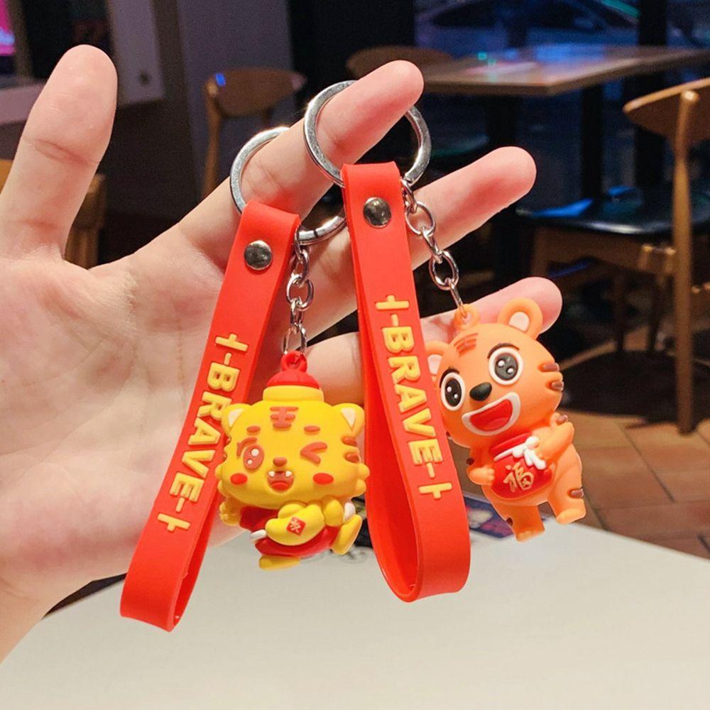 Red Kids Girls Chinese Style Key Ring Car Key Accessories Bag Pendant Decoration Tiger Key Chains E
Red Kids Girls Chinese Style Key Ring Car Key Accessories Bag Pendant Decoration Tiger Key Chains E