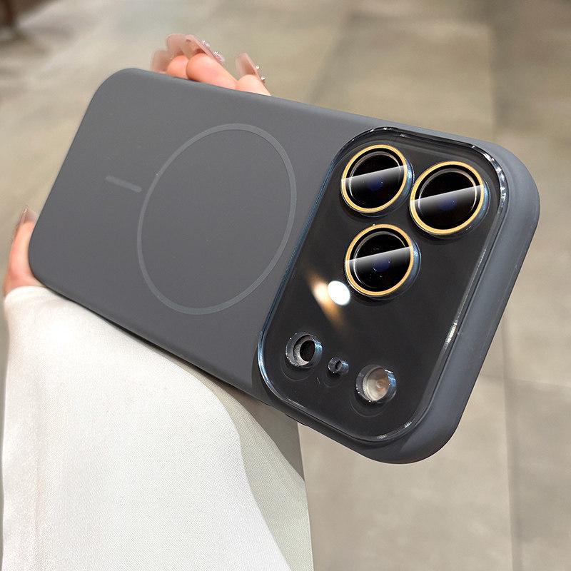 iPhone 17 Pro Max Liquid Silicone Magnetic Ring Case - Slim, Skin-Feel, Drop-Proof Protective Cover iPhone 17 Pro Max (Large Window)
iPhone 17 Pro Max Liquid Silicone Magnetic Ring Case - Slim, Skin-Feel, Drop-Proof Protective Cover iPhone 17 Pro Max (Large Window)