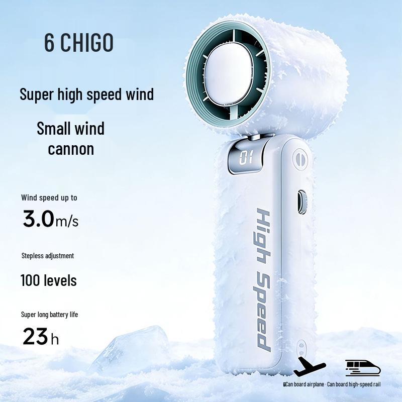 Zhi Gao Foldable USB Handheld Fan - Portable, Long Battery Life, Neck Hanging for Dorm, Office & Outdoor Use White
Zhi Gao Foldable USB Handheld Fan - Portable, Long Battery Life, Neck Hanging for Dorm, Office & Outdoor Use White