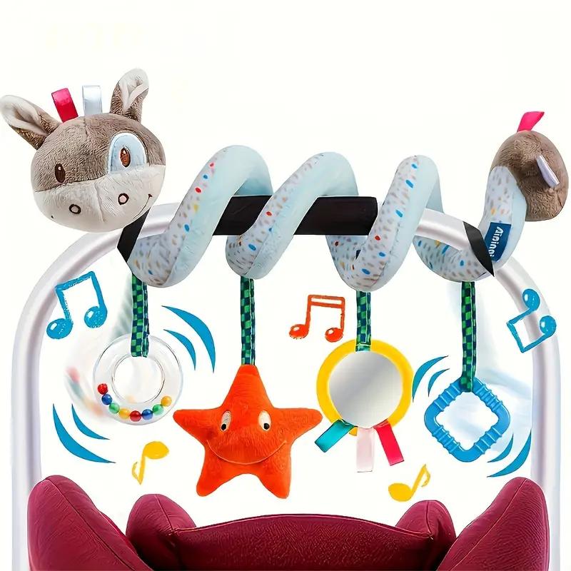 Baby Car Seat Stroller Crib Toys Plush Spiral Activity Stroller Mobile Hanging Toy for Infant Pram Crib Mobile Toy for Newborn
Baby Car Seat Stroller Crib Toys Plush Spiral Activity Stroller Mobile Hanging Toy for Infant Pram Crib Mobile Toy for Newborn