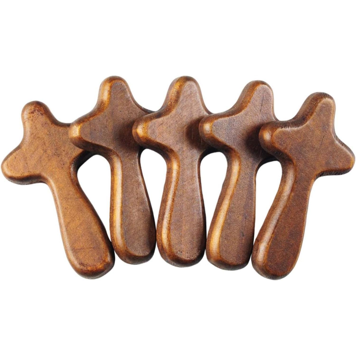 LOVIVER 5Pcs Pinewood Wood Cross Prayer Cross Caring Family Friend Small Religious Gift Clinging Palm Decoration Comfort Neighbor Wooden Holding коричневий
LOVIVER 5Pcs Pinewood Wood Cross Prayer Cross Caring Family Friend Small Religious Gift Clinging Palm Decoration Comfort Neighbor Wooden Holding коричневий