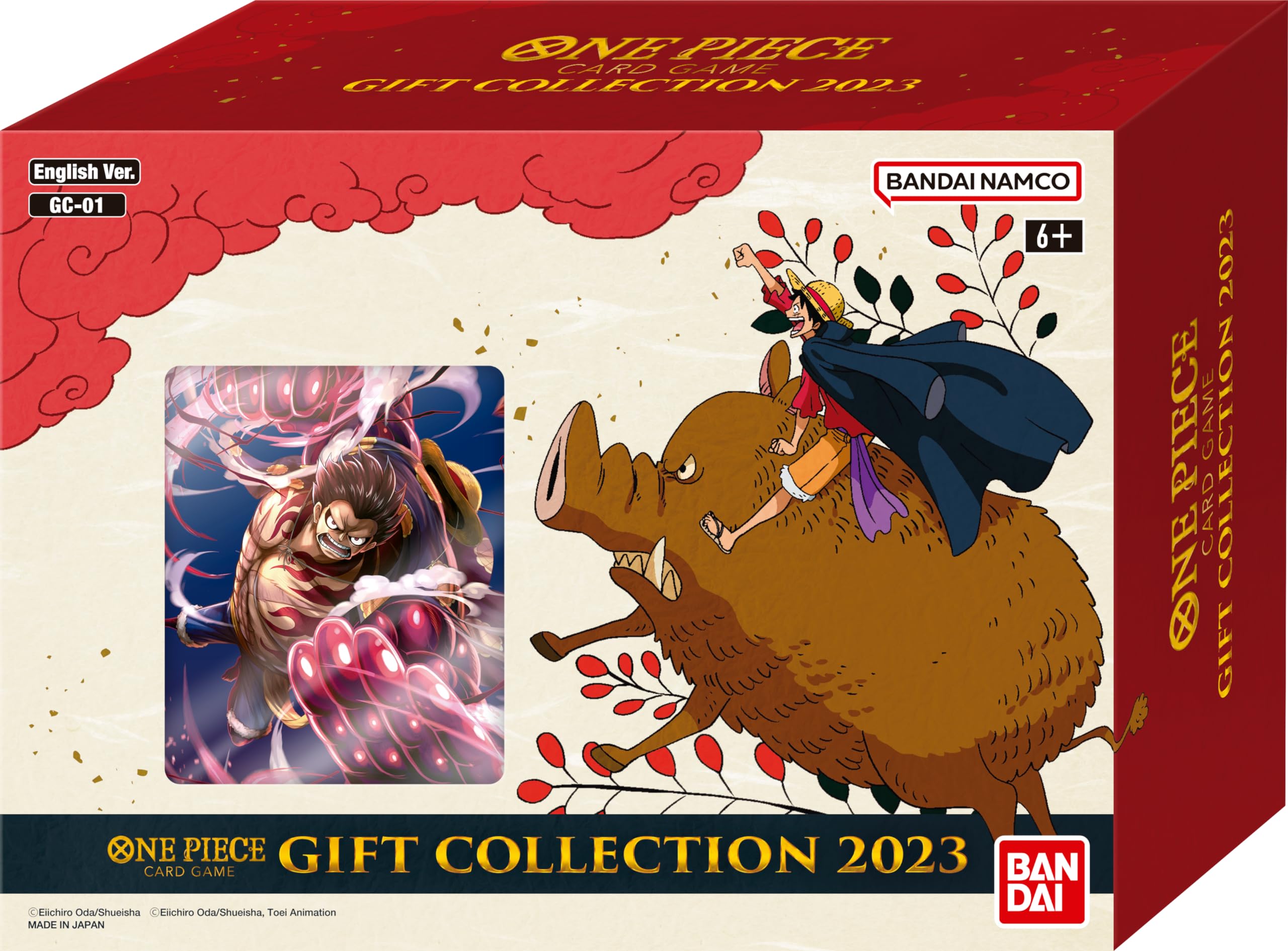 Bandai | Карточная игра One Piece: Booster Pack- Подарочная коробка 2023 (ГБ-01) | Коллекционная карточная игра | Возраст 6+ | 2 игрока | Игровое время 20–30 минут
Bandai | Карточная игра One Piece: Booster Pack- Подарочная коробка 2023 (ГБ-01) | Коллекционная карточная игра | Возраст 6+ | 2 игрока | Игровое время 20–30 минут