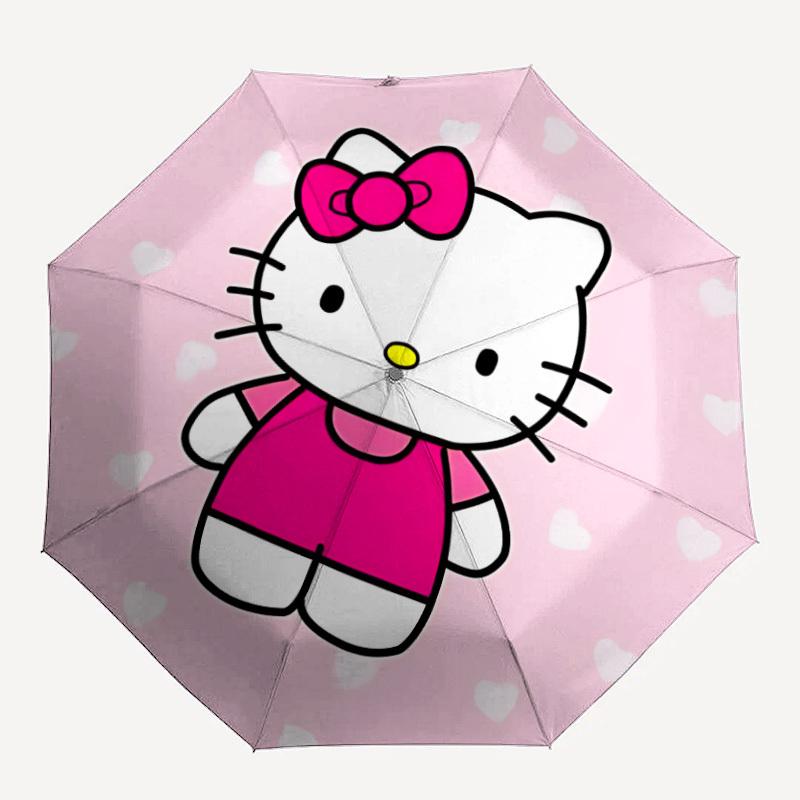 1pc Hello Kitty Automatic Folding Personality Personality Umbrella, Portable Collapsible Design, 8-Rib Iron Frame, All-Season Casual Outdoor Accessory
1pc Hello Kitty Automatic Folding Personality Personality Umbrella, Portable Collapsible Design, 8-Rib Iron Frame, All-Season Casual Outdoor Accessory