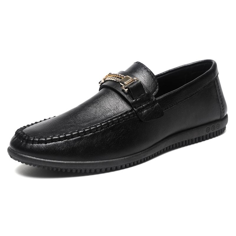 Low-top soft-soled shoes handmade British business lazy leather shoes 39 чёрный
Low-top soft-soled shoes handmade British business lazy leather shoes 39 чёрный