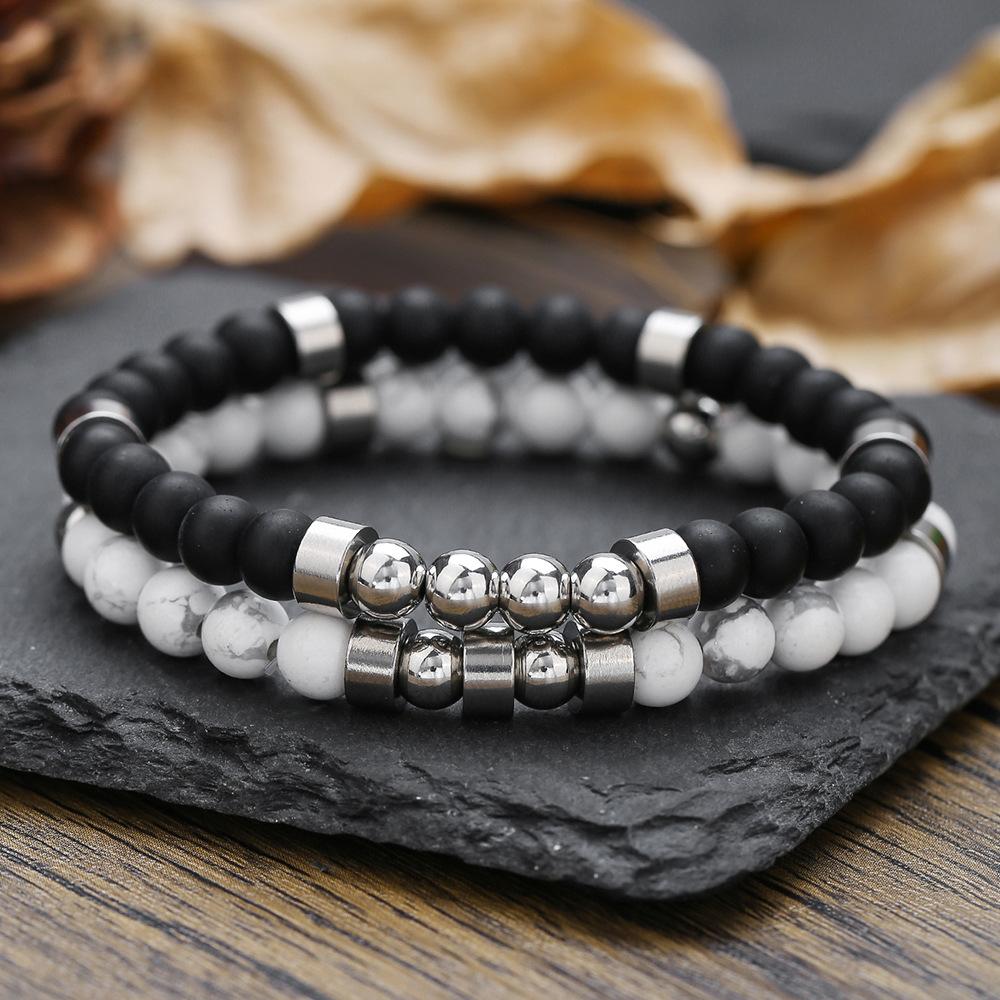 Bracelet Micro-inlaid Zircon Dice Bracelet Set, Hot-selling Black Gallstone Elastic Bracelet, Boyfriend Power.
Bracelet Micro-inlaid Zircon Dice Bracelet Set, Hot-selling Black Gallstone Elastic Bracelet, Boyfriend Power.