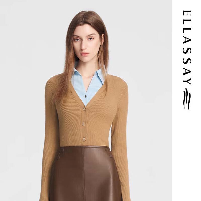 ELLASSAY Женский вязаный свитер с имитацией двух частей S
ELLASSAY Женский вязаный свитер с имитацией двух частей S