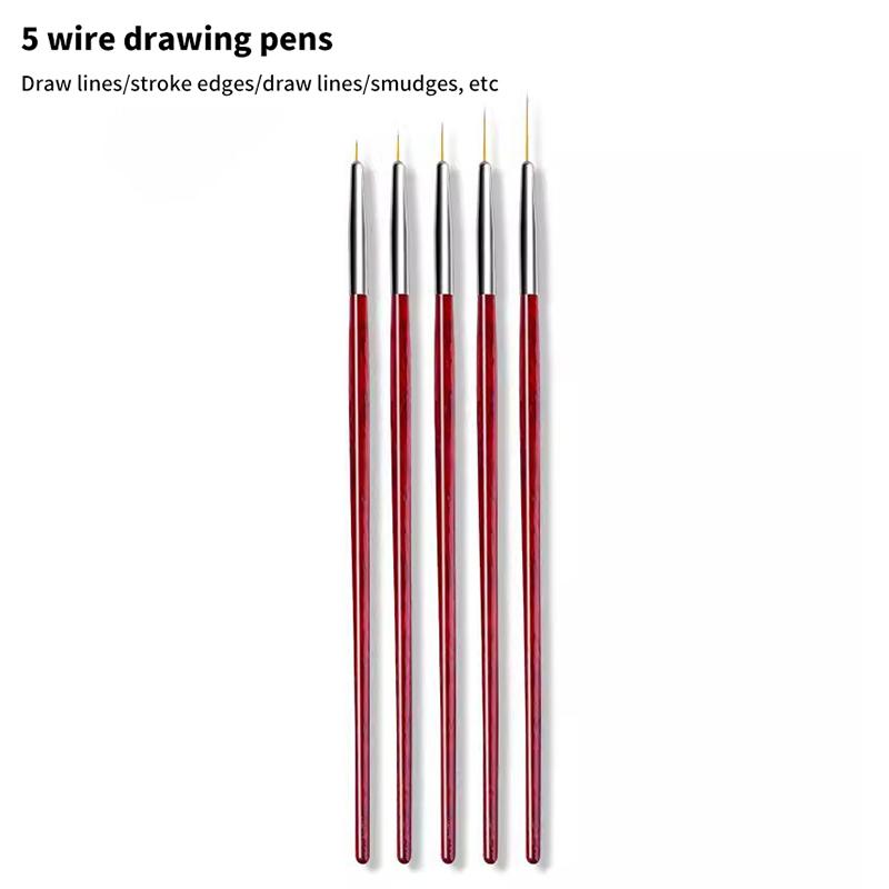 5 шт. карандаш для ногтей Diy Drawing Painting Flower Line Stripes Pen 7/9/11/13/15 мм Металлические инструменты для дизайна ногтей Кисточка с крышкой Кисточки для ногтей
5 шт. карандаш для ногтей Diy Drawing Painting Flower Line Stripes Pen 7/9/11/13/15 мм Металлические инструменты для дизайна ногтей Кисточка с крышкой Кисточки для ногтей