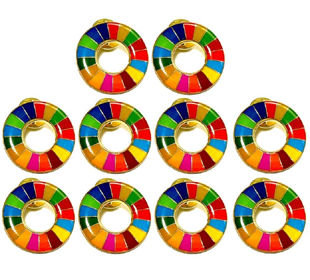 Значок SDGs официальной системы штаб-квартиры ООН 25 мм, золотистый, круглый, отделка, значок SDGs, значок SDGs, идеально подходит для шляп и сумок, симпатичный, в комплекте 30 шт.
Значок SDGs официальной системы штаб-квартиры ООН 25 мм, золотистый, круглый, отделка, значок SDGs, значок SDGs, идеально подходит для шляп и сумок, симпатичный, в комплекте 30 шт.