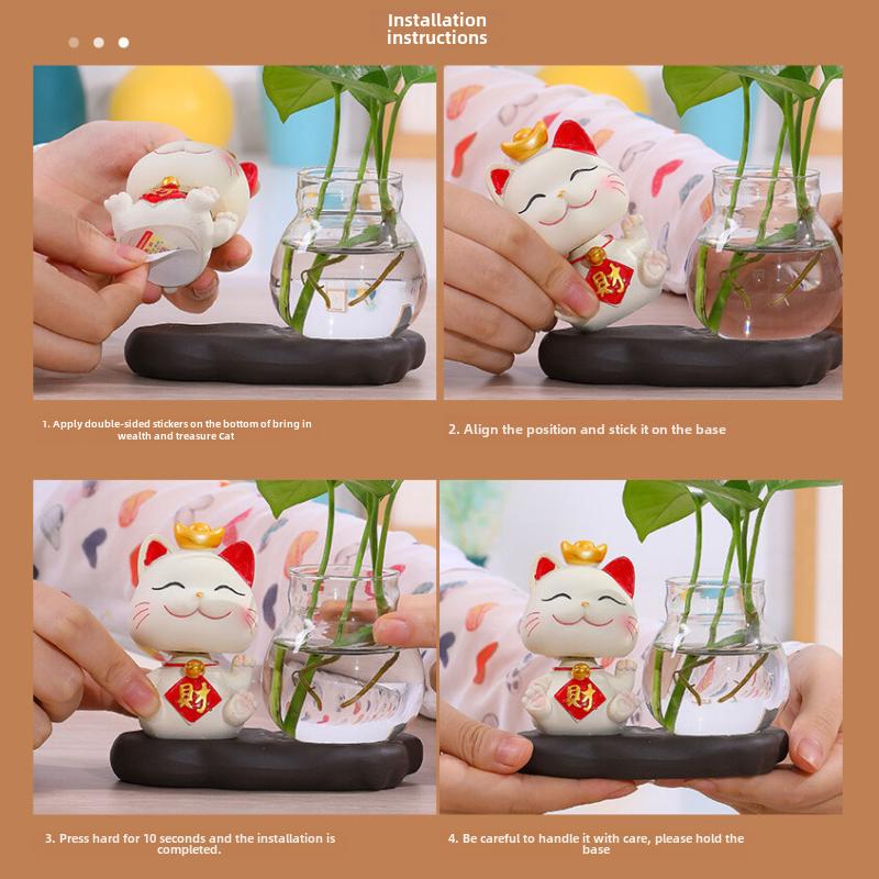 Lucky cat ornaments home decoration office crafts Chinese style ornaments 1 piece (product does not contain plants) #1 Wish Lucky Cat
Lucky cat ornaments home decoration office crafts Chinese style ornaments 1 piece (product does not contain plants) #1 Wish Lucky Cat