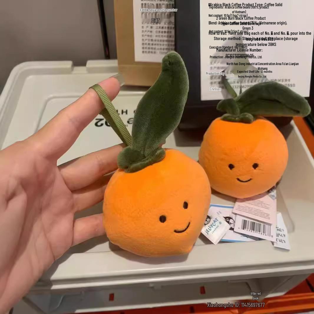 Оригинальный английский подвесной орнамент Jellycat Citrus Orange 7 см плюшевая игрушка брелок подарок Includes Dust Bag
Оригинальный английский подвесной орнамент Jellycat Citrus Orange 7 см плюшевая игрушка брелок подарок Includes Dust Bag
