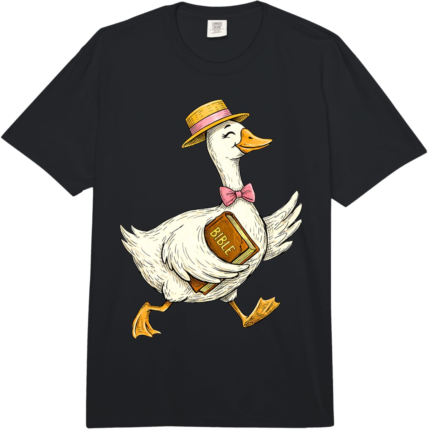 Bible Goose with Bow Tie & Straw Hat Vintage Christian Comfort Colors Adult Heavyweight T-Shirt 5XL різнокольоровий
Bible Goose with Bow Tie & Straw Hat Vintage Christian Comfort Colors Adult Heavyweight T-Shirt 5XL різнокольоровий