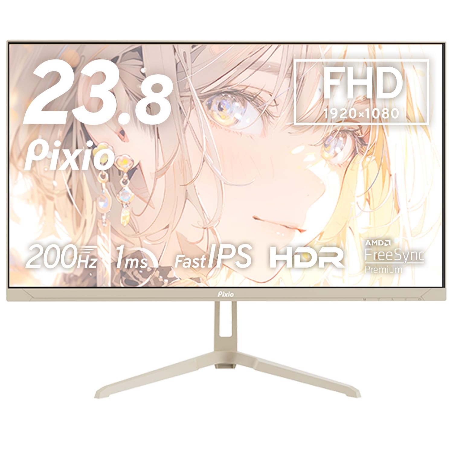 Pixio PX248 Wave Beige Gaming Monitor Beige 23.8 inch 200Hz FHD Built-in Speaker 2 Year Warranty 30 Day Return Guarantee
Pixio PX248 Wave Beige Gaming Monitor Beige 23.8 inch 200Hz FHD Built-in Speaker 2 Year Warranty 30 Day Return Guarantee