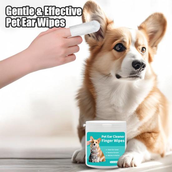 Dog Ear Cleaner Wipes Dog Ear Infection Treatment Fast Relief from Ear Itching And Inflammation Otic Cleanser to Remove Wax Debris And Smelly 1pc
Dog Ear Cleaner Wipes Dog Ear Infection Treatment Fast Relief from Ear Itching And Inflammation Otic Cleanser to Remove Wax Debris And Smelly 1pc
