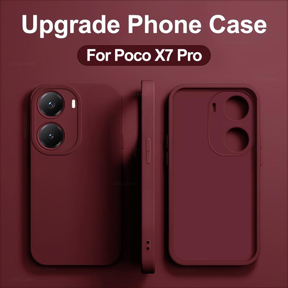 Для Poco X7 Pro Чехол Роскошный жидкий силиконовый чехол для телефона Xiaomi Poco X7 Pro 5G Противоударный защитный чехол For Poco X7 Pro розовый
Для Poco X7 Pro Чехол Роскошный жидкий силиконовый чехол для телефона Xiaomi Poco X7 Pro 5G Противоударный защитный чехол For Poco X7 Pro розовый