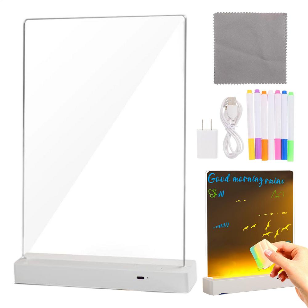 LED Glow Drawing Board 1200mAh Message Supplies Dry Erase Doodle Board For Boys Girls Preschoolers Kindergarten Daycare Centers
LED Glow Drawing Board 1200mAh Message Supplies Dry Erase Doodle Board For Boys Girls Preschoolers Kindergarten Daycare Centers