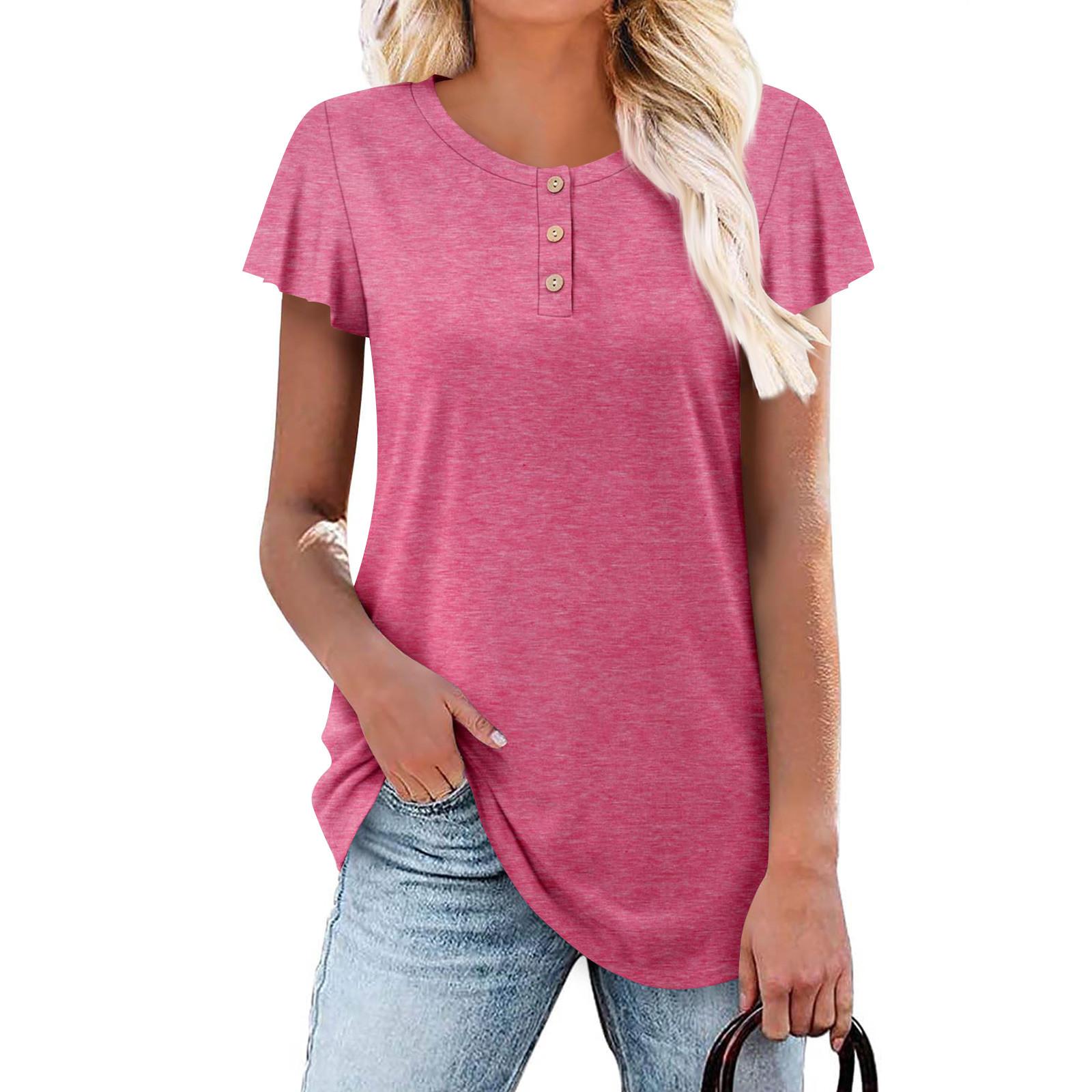 Женские летние топы, повседневные, с оборками, коротким рукавом, круглым вырезом, свободные, плиссированные футболки M жёлтый
Женские летние топы, повседневные, с оборками, коротким рукавом, круглым вырезом, свободные, плиссированные футболки M жёлтый