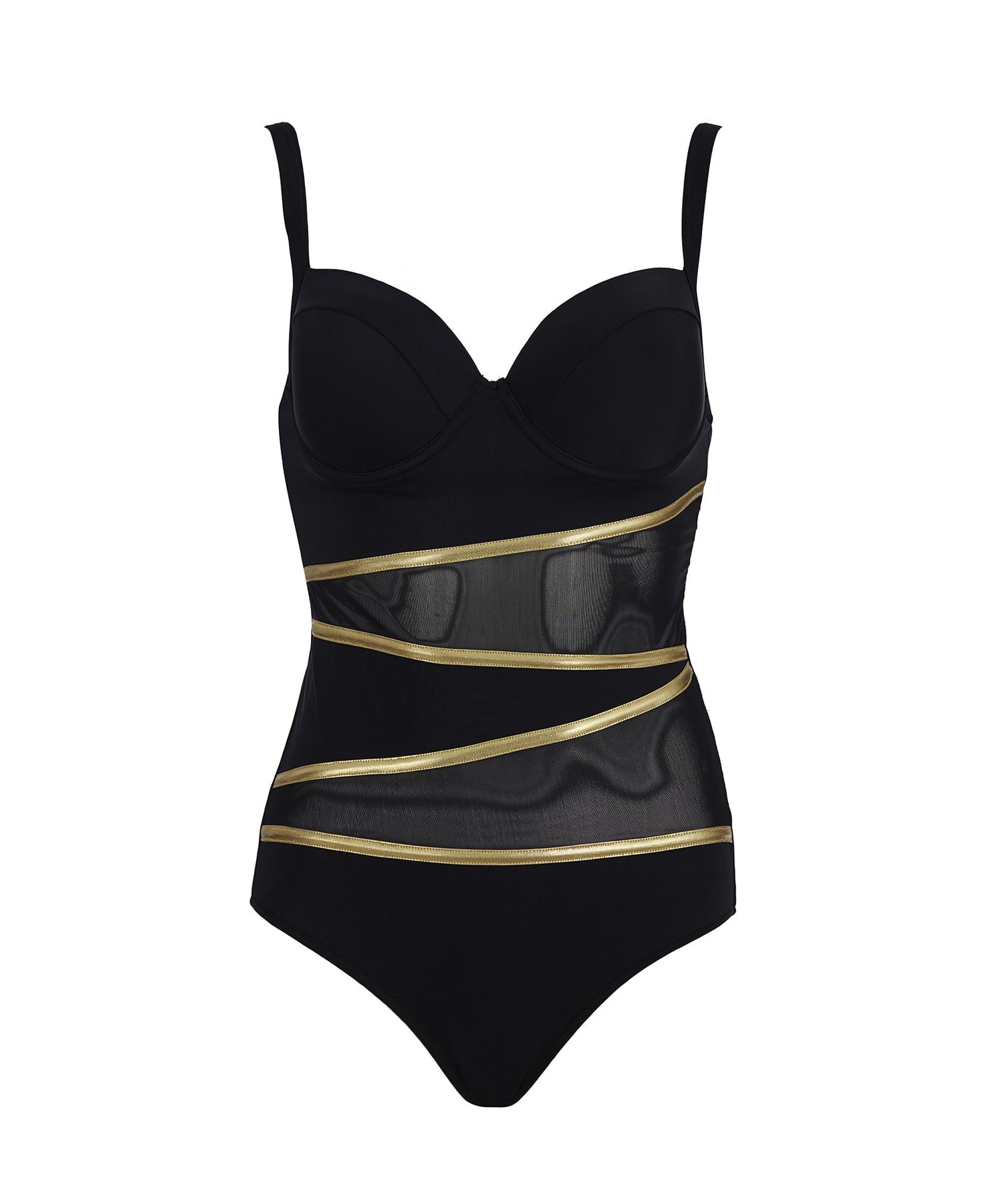 Купальник из тюля