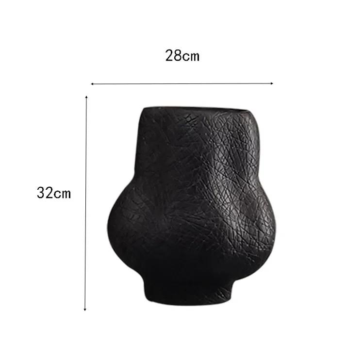Creative Fashion High Quality Decorative Resin Vase Handmade Flower Pot Luxury Exquisite Indoor Dining Table Vase 28x24x32cm чорний
Creative Fashion High Quality Decorative Resin Vase Handmade Flower Pot Luxury Exquisite Indoor Dining Table Vase 28x24x32cm чорний