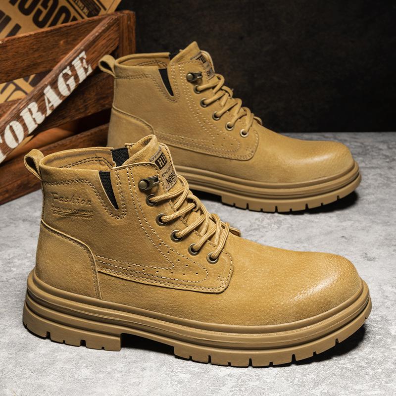 2024 high quality autumn and winter trend men s boots retro youth men s shoes British fashion Martin boots 44
2024 high quality autumn and winter trend men s boots retro youth men s shoes British fashion Martin boots 44