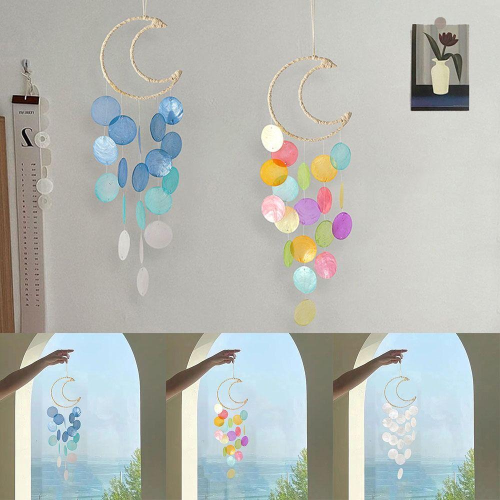Colorful Natural Shell Wind Chimes Handmade Moon Dream Catchers for Room Window Balcony белый
Colorful Natural Shell Wind Chimes Handmade Moon Dream Catchers for Room Window Balcony белый