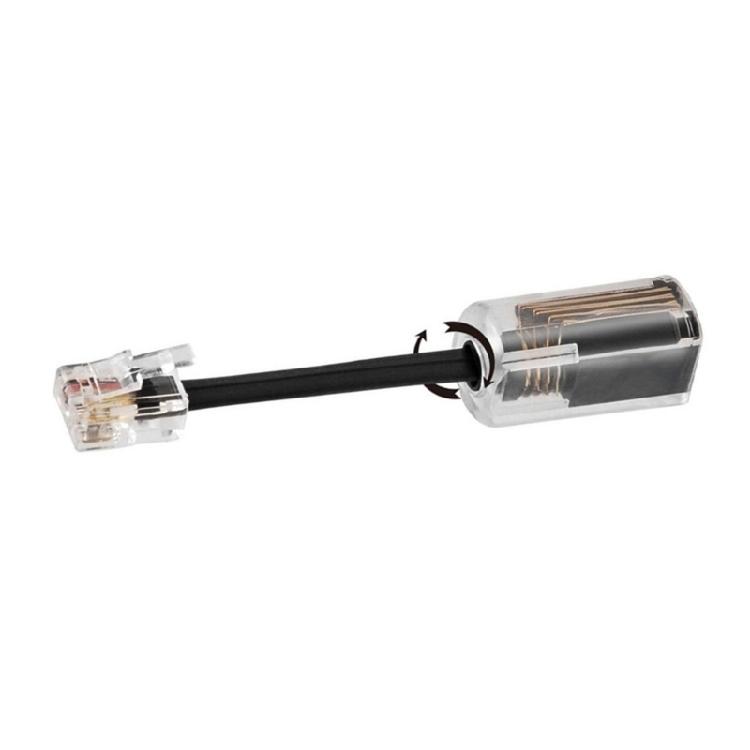 RJ9 4P4C Phone Cord Untangler 360 degree Head Rotating Telephone Cable Detangler for Smooth and Organized Communication чорний
RJ9 4P4C Phone Cord Untangler 360 degree Head Rotating Telephone Cable Detangler for Smooth and Organized Communication чорний