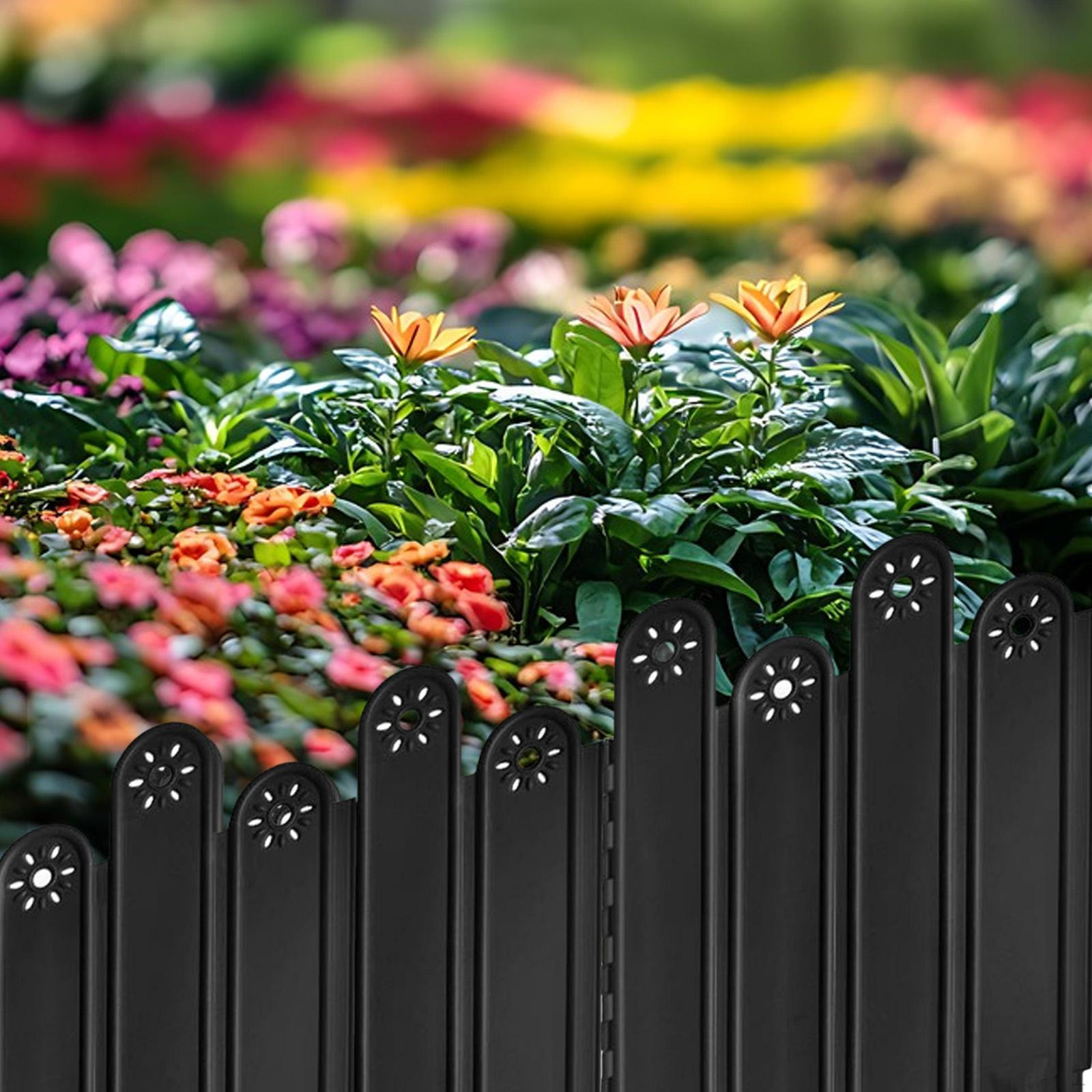 10 шт. ограждение для цветника ландшафтный бордюр легкий простой монтаж сад чёрный
10 шт. ограждение для цветника ландшафтный бордюр легкий простой монтаж сад чёрный