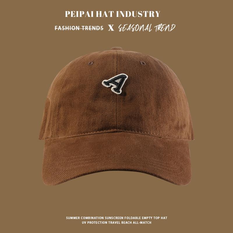 Baseball cap Spring and Autumn letters Korean version cap Wide brim shows face Small versatile sun hat Adjustable
Baseball cap Spring and Autumn letters Korean version cap Wide brim shows face Small versatile sun hat Adjustable