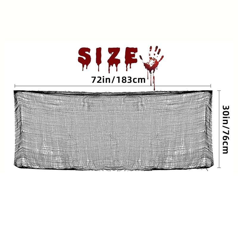 1pc,Halloween Black Scary Cloth - Ghost Fabric Cloth for Haunted House - Halloween Decorations for Outdoor or Indoor Parties
1pc,Halloween Black Scary Cloth - Ghost Fabric Cloth for Haunted House - Halloween Decorations for Outdoor or Indoor Parties