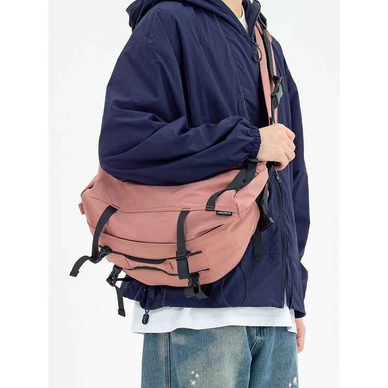 Myedition Японская дорожная сумка-мессенджер на одно плечо Pink small size
Myedition Японская дорожная сумка-мессенджер на одно плечо Pink small size