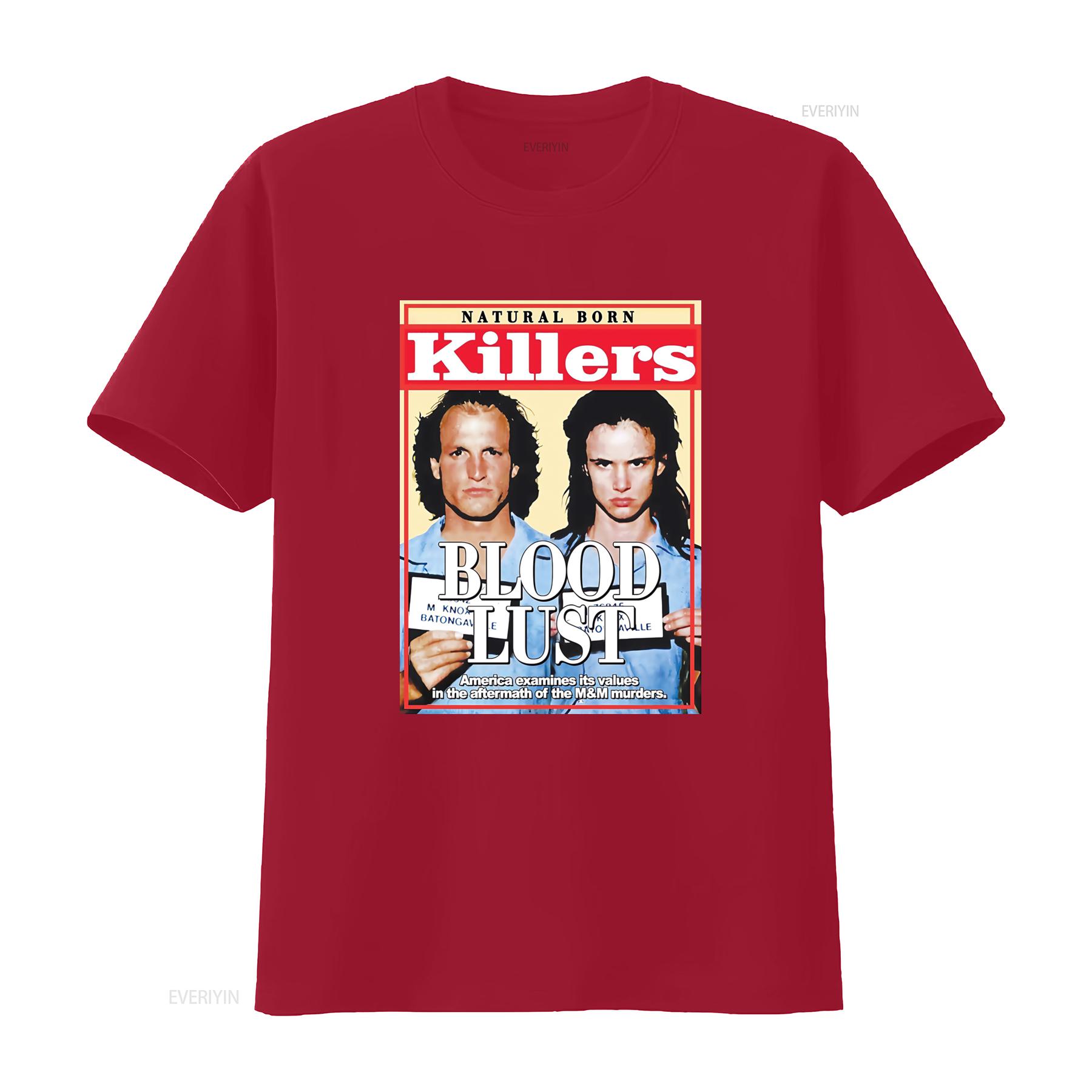 Natural Born Killers 1994 Blood Lust Vintage Movie T Shirt Retro Style for Film Lovers vintage Washed Soft Breathable Slightly S
Natural Born Killers 1994 Blood Lust Vintage Movie T Shirt Retro Style for Film Lovers vintage Washed Soft Breathable Slightly S