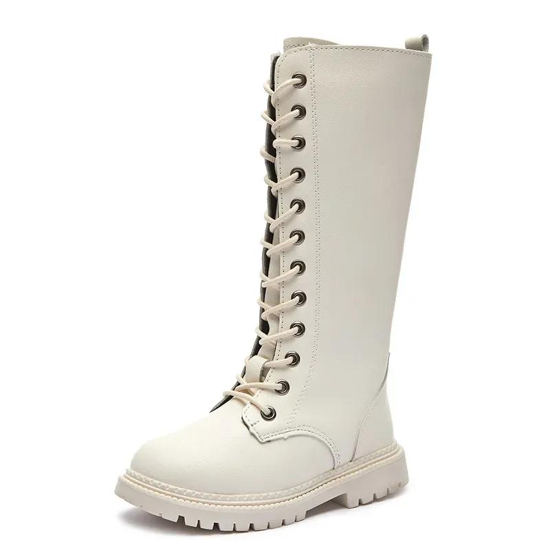 Girls Long Boots Children Knee-High Motorcycle Boots Rubber Soft Platform for Princess Kids High Boots Classic Winter 27 бежевий
Girls Long Boots Children Knee-High Motorcycle Boots Rubber Soft Platform for Princess Kids High Boots Classic Winter 27 бежевий