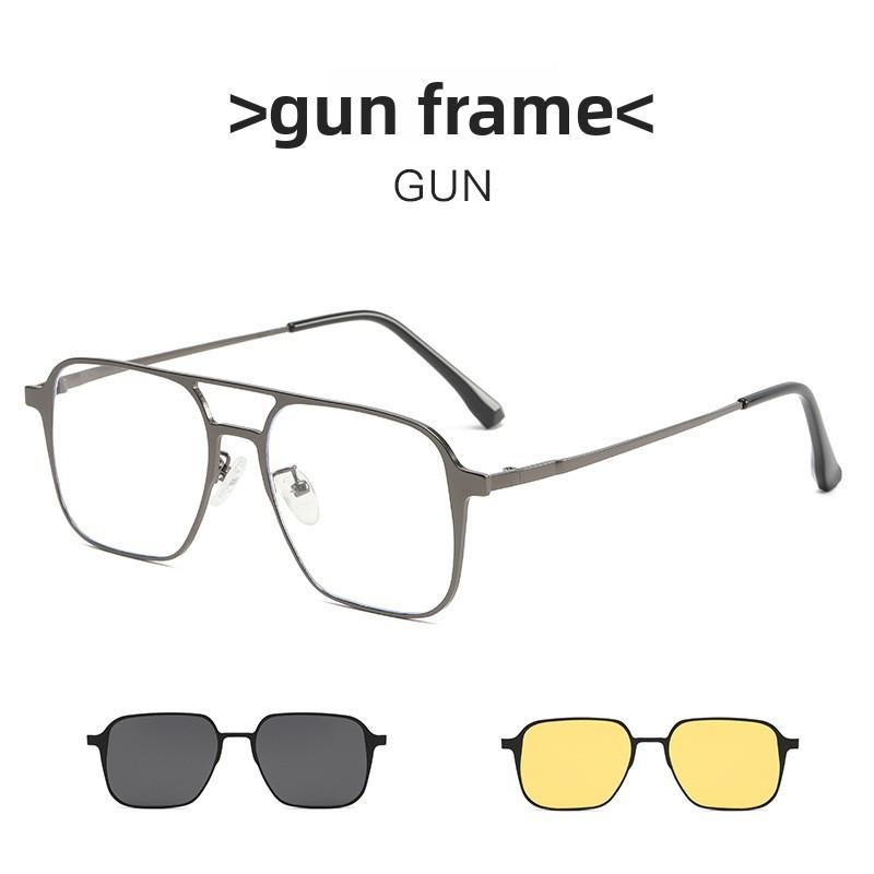Chen Wei Ting Style Sunglasses 3in1 Magnetic Polarized Night Vision Uv400 For Outdoor Sports GunFrame
Chen Wei Ting Style Sunglasses 3in1 Magnetic Polarized Night Vision Uv400 For Outdoor Sports GunFrame
