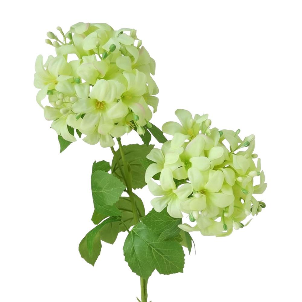 2 Heads Artificial Hydrangea Silk Cloth Green Leaves Artificial Snowball Branch Realistic Soft Simulation Flowers зелений
2 Heads Artificial Hydrangea Silk Cloth Green Leaves Artificial Snowball Branch Realistic Soft Simulation Flowers зелений