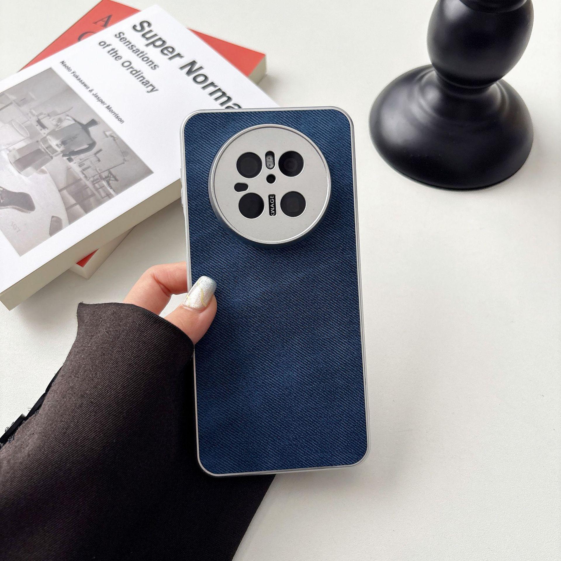 Denim Texture Leather Phone Case for Apple 17 Pro Max - Trendy Drop-Proof Protective Case with Precise Cutouts iPhone 17PROMAX
Denim Texture Leather Phone Case for Apple 17 Pro Max - Trendy Drop-Proof Protective Case with Precise Cutouts iPhone 17PROMAX
