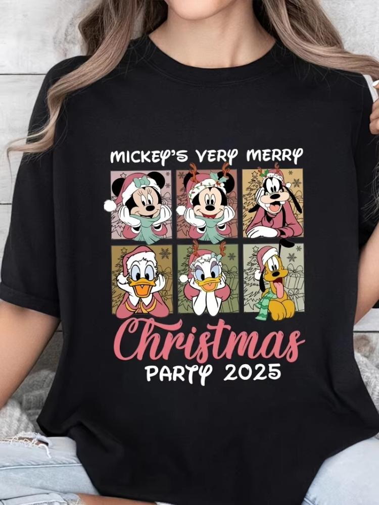 2026 New Merry Christmas Party Mickey Graphic Print Unisexs and Womens Dress Crew Neck Relaxed Plus Size Short Sleeve S
2026 New Merry Christmas Party Mickey Graphic Print Unisexs and Womens Dress Crew Neck Relaxed Plus Size Short Sleeve S