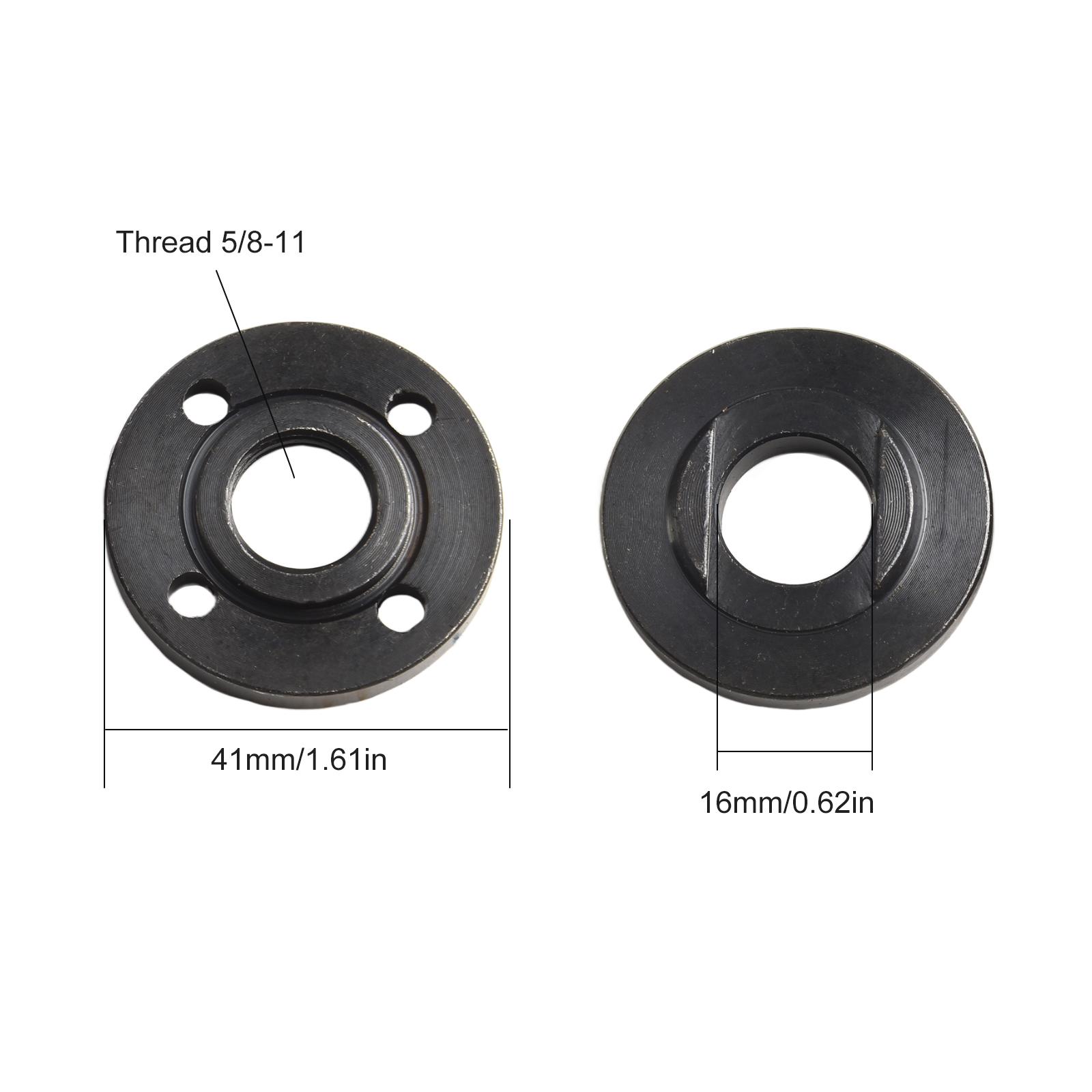 5/8-11 Thread Angle Grinder Metal Pressure Plate Inner Outer Flange Nut Set Tools For Spindle Thread With Wrench
5/8-11 Thread Angle Grinder Metal Pressure Plate Inner Outer Flange Nut Set Tools For Spindle Thread With Wrench