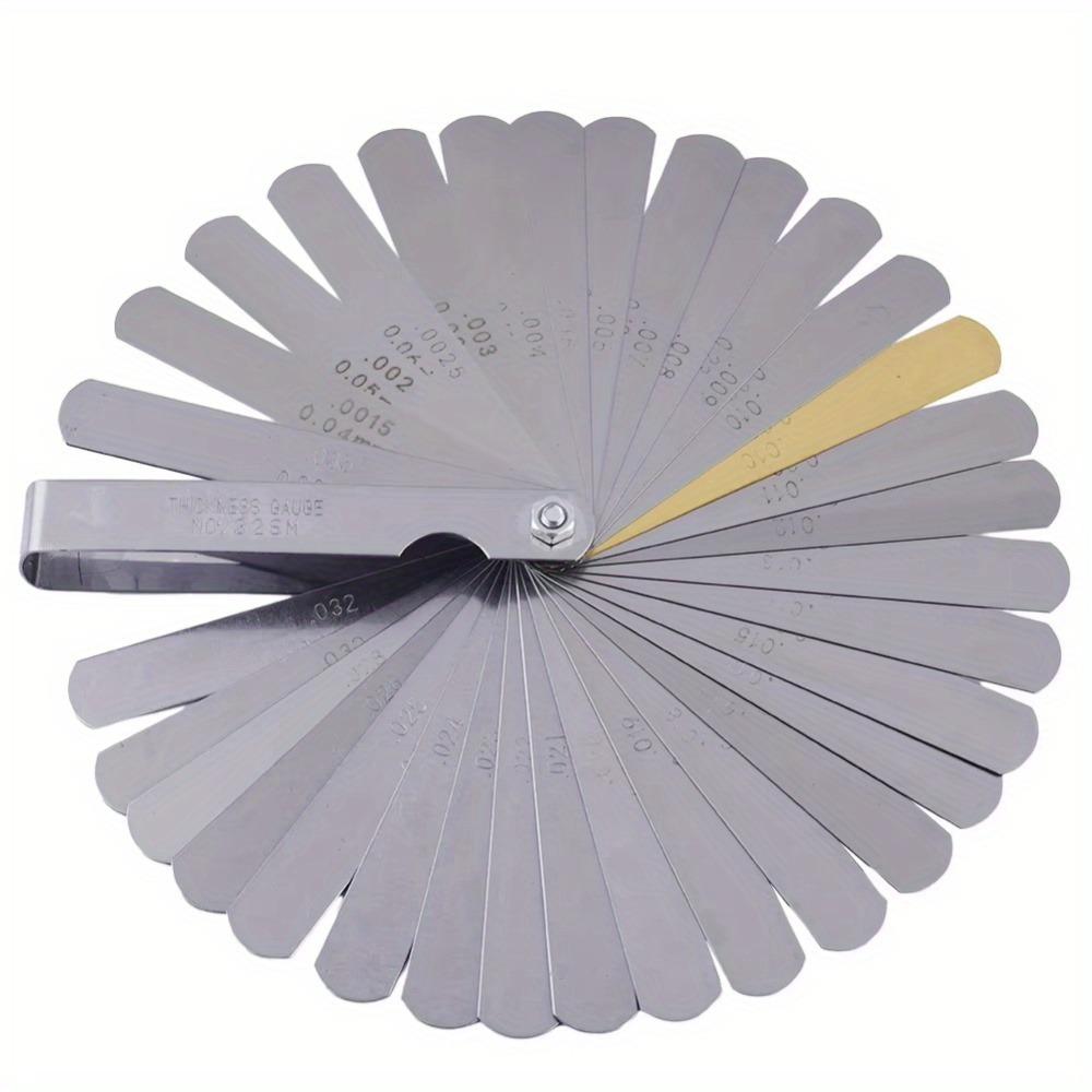 Набор щупов 32 лада для прогиба грифа гитары, высоты струн, инструмент лютье, щуп для настройки гитары, инструменты для изготовления прорезей под гайку, инструменты
Набор щупов 32 лада для прогиба грифа гитары, высоты струн, инструмент лютье, щуп для настройки гитары, инструменты для изготовления прорезей под гайку, инструменты