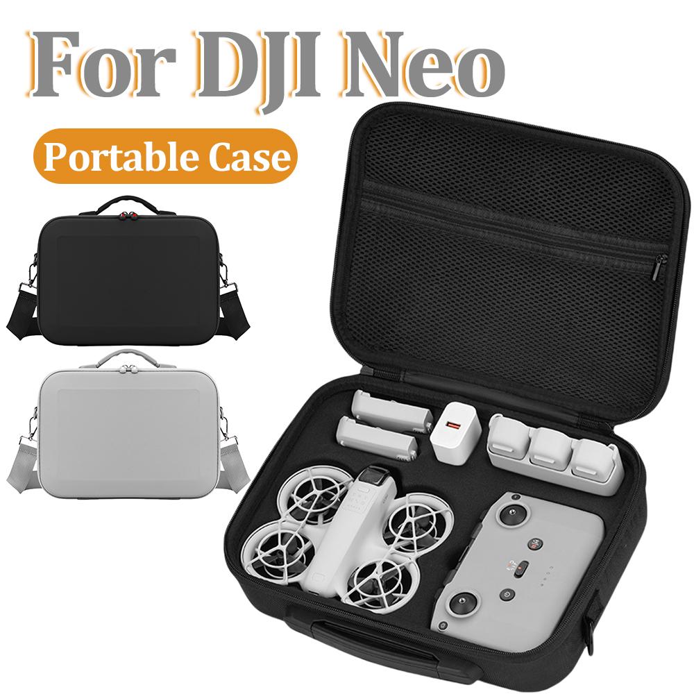 Storage Shoulder Bag for DJI NEO Drones Controller Accessories Shockproof Dustproof Handbag Drop-resistant with Shoulder Strap сірий
Storage Shoulder Bag for DJI NEO Drones Controller Accessories Shockproof Dustproof Handbag Drop-resistant with Shoulder Strap сірий