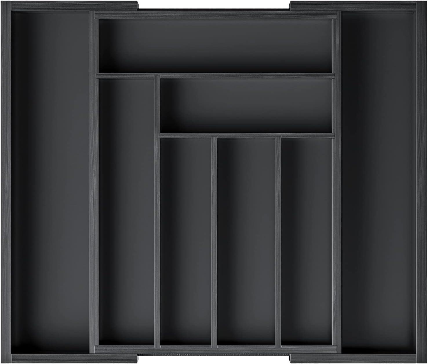 Бамбуковый выдвижной ящик для хранения кухонных принадлежностей, вилка, нож, столовые приборы, выдвижная коробка-органайзер с разделителями, 33-48435cm чёрный
Бамбуковый выдвижной ящик для хранения кухонных принадлежностей, вилка, нож, столовые приборы, выдвижная коробка-органайзер с разделителями, 33-48435cm чёрный