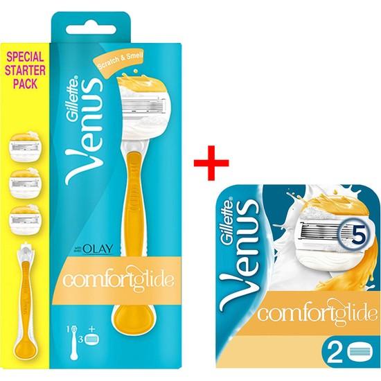 Gillette Venus Opportunity Package Женская бритва Comfortglide Olay + 5 запасных лезвий
Gillette Venus Opportunity Package Женская бритва Comfortglide Olay + 5 запасных лезвий